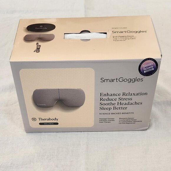 Therabody SmartGoggles Eye Mask and Smart Eye Massager - Picture 2 of 10